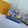 Upgraded from M11645 M46271 Gray Floral M24999 Gray Floral Colorful M25440 Blue Colorful Turquoise Collection Pillow Bag