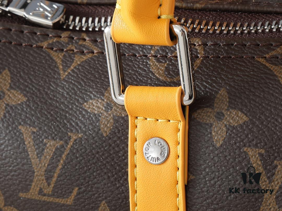 Upgraded Original M12609 Yellow Monogram, Blue Monogram, M11595 Gradient Gray, M46271 Black Monogram - Keepall 25 Bag