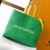 M24457 Yellow Green Blue Top Quality Original Order This Medium Shopper Handbag Draws Inspiration from Louis Vuitton's Shopping Bag Featuring 'Louis Vuitton' and 'Maison Fondée En 1854' Embossed on Soft Cowhide Leather with Top Handles and Detachable Shoulder Strap 40.0 x 32.0 x 16.0 cm (L x H x W)
