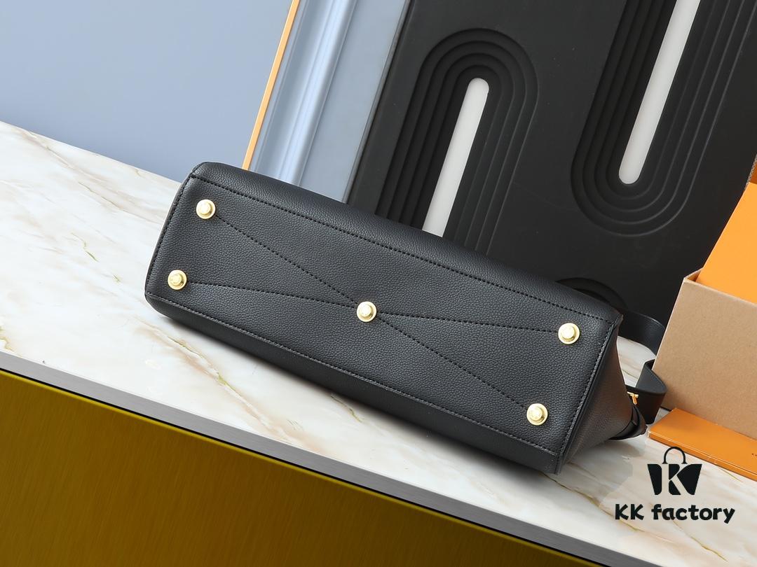 Upgraded Original Lock It MM Bag in M11214 Green, M22914 Black, M22925 Brown, M23061 Beige, M22927 Grayish Brown