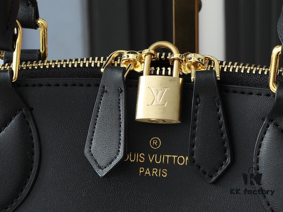 Upgraded Original Lock It MM Bag in M11214 Green, M22914 Black, M22925 Brown, M23061 Beige, M22927 Grayish Brown