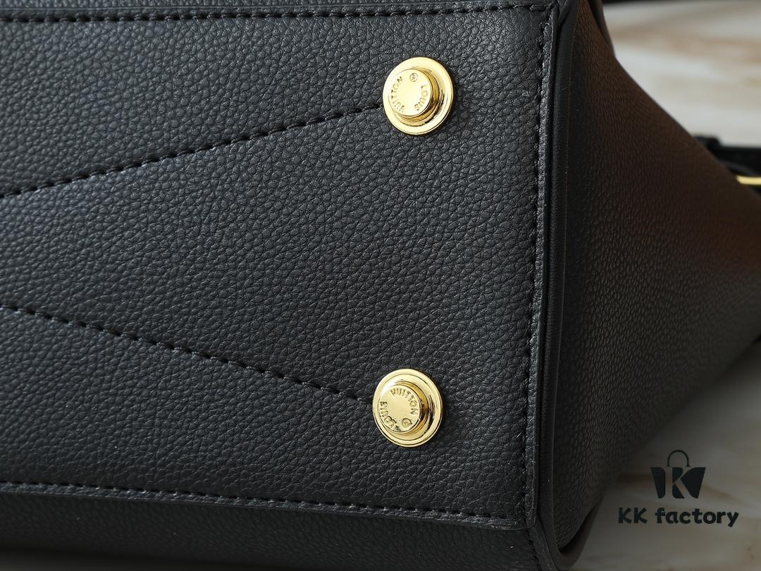 Upgraded Original Lock It MM Bag in M11214 Green, M22914 Black, M22925 Brown, M23061 Beige, M22927 Grayish Brown