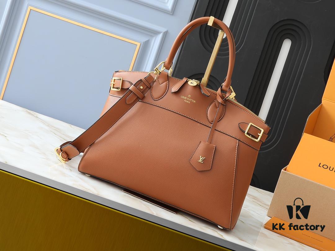 Upgraded Original Lock It MM Bag in M11214 Green, M22914 Black, M22925 Brown, M23061 Beige, M22927 Greyish Brown