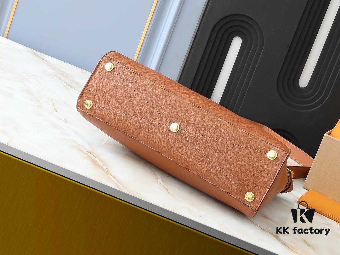 Upgraded Original Lock It MM Bag in M11214 Green, M22914 Black, M22925 Brown, M23061 Beige, M22927 Greyish Brown