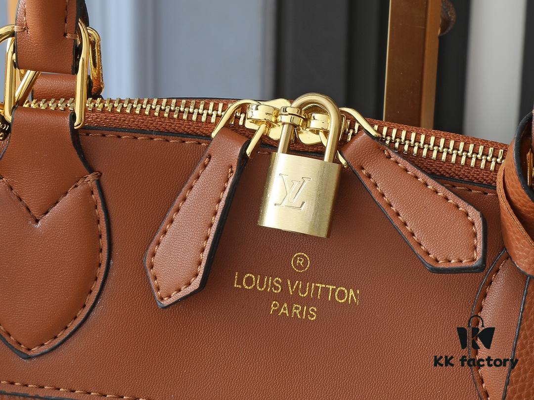 Upgraded Original Lock It MM Bag in M11214 Green, M22914 Black, M22925 Brown, M23061 Beige, M22927 Greyish Brown