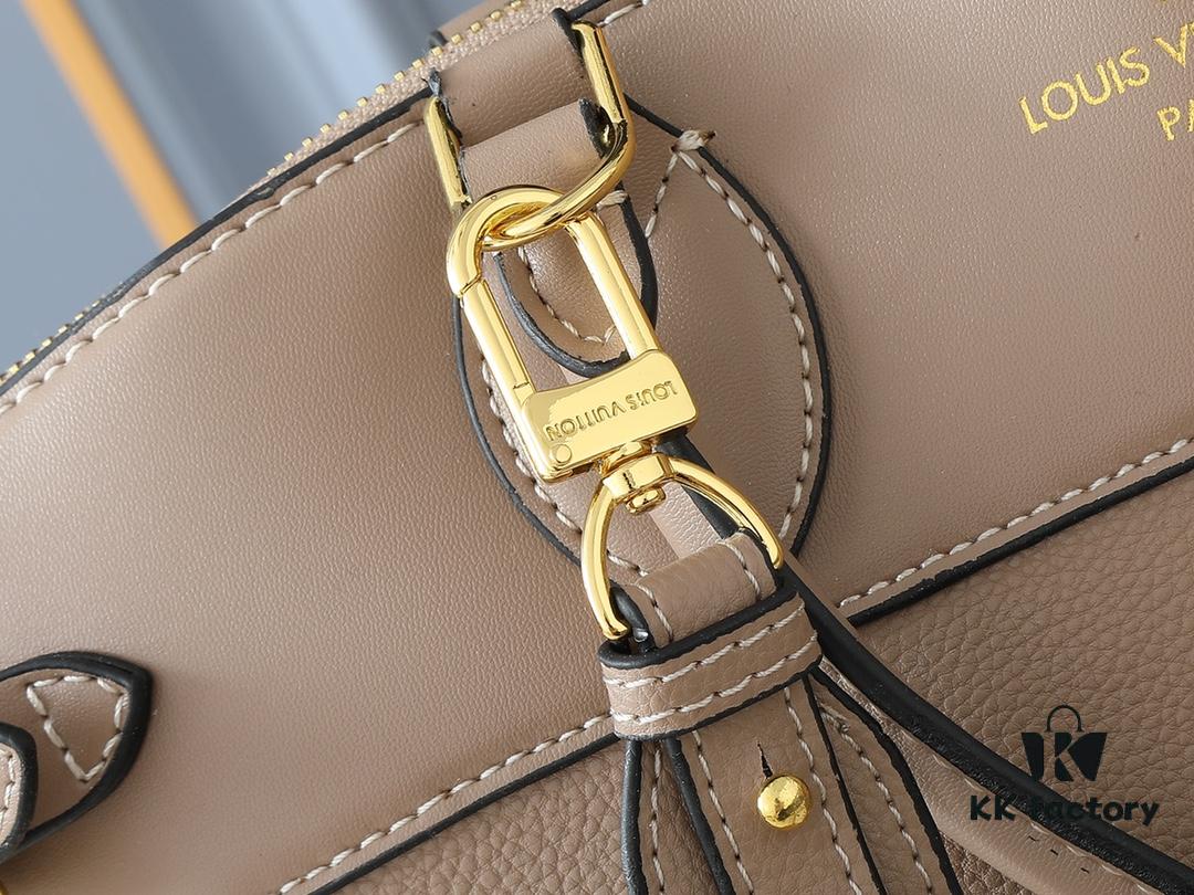 Upgraded Original Lock It MM Bag in M11214 Green, M22914 Black, M22925 Brown, M23061 Beige, M22927 Grayish Brown