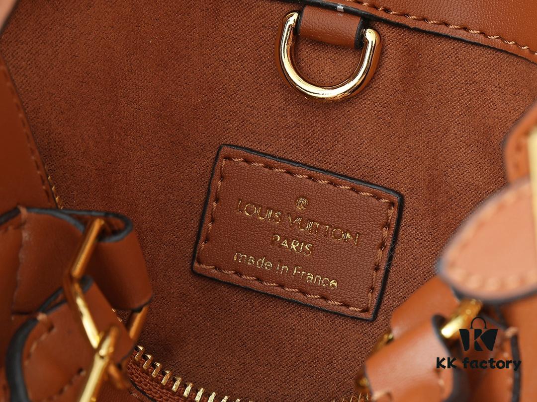 Upgraded Original Lock It MM Bag in M11214 Green, M22914 Black, M22925 Brown, M23061 Beige, M22927 Greyish Brown