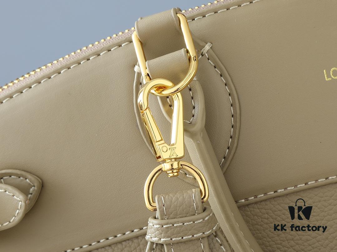 Upgraded Original Lock It MM Bag in M11214 Green, M22914 Black, M22925 Brown, M23061 Off-White, M22927 Greige