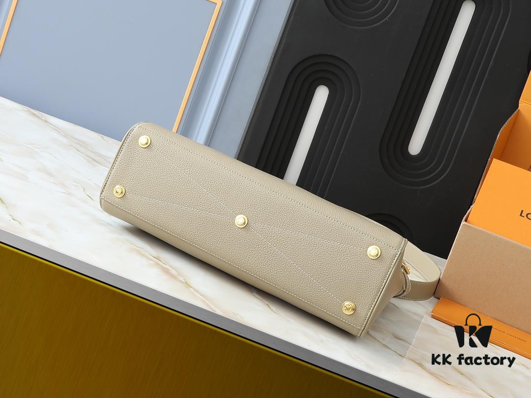 Upgraded Original Lock It MM Bag in M11214 Green, M22914 Black, M22925 Brown, M23061 Off-White, M22927 Greige