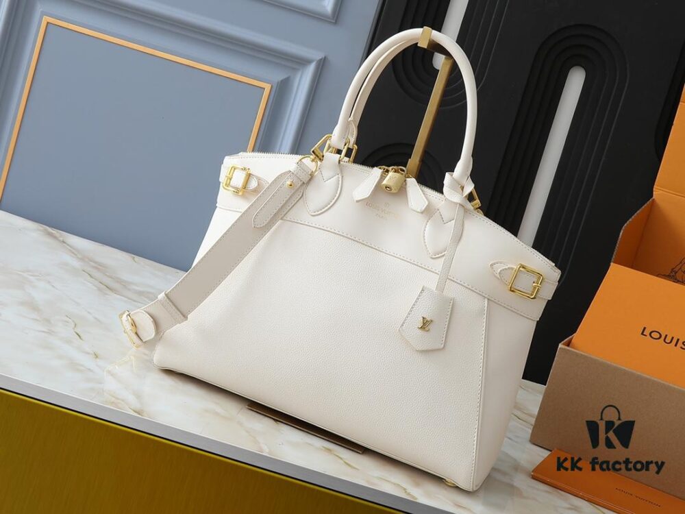 Upgraded Original Lock It MM Bag in M11214 Green, M22914 Black, M22925 Brown, M23061 Beige, M22927 Greige