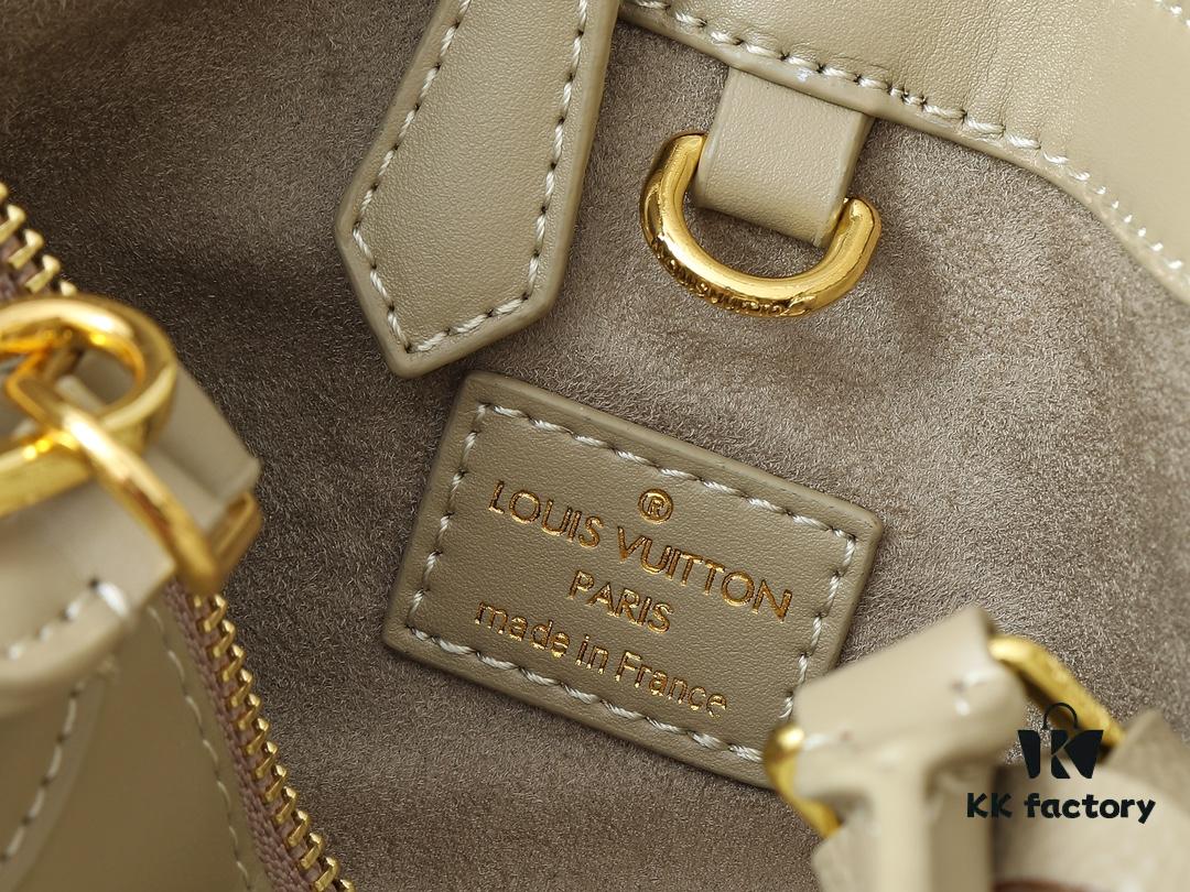 Upgraded Original Lock It MM Bag in M11214 Green, M22914 Black, M22925 Brown, M23061 Off-White, M22927 Greige