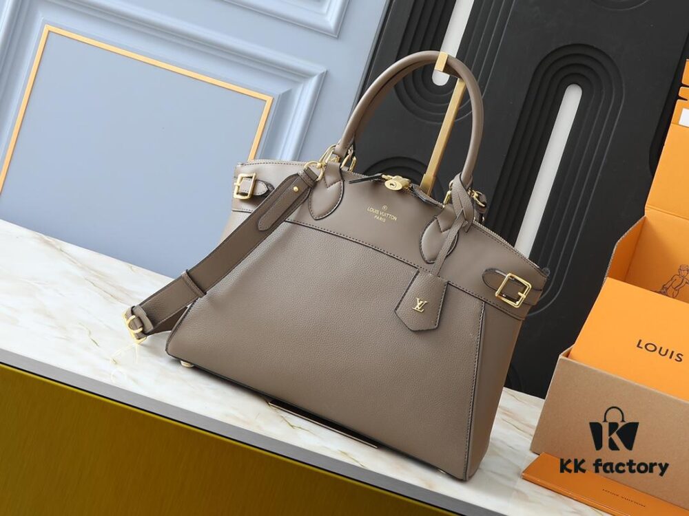 Upgraded Original Lock It MM Bag in M11214 Green, M22914 Black, M22925 Brown, M23061 Beige, M22927 Grayish Brown