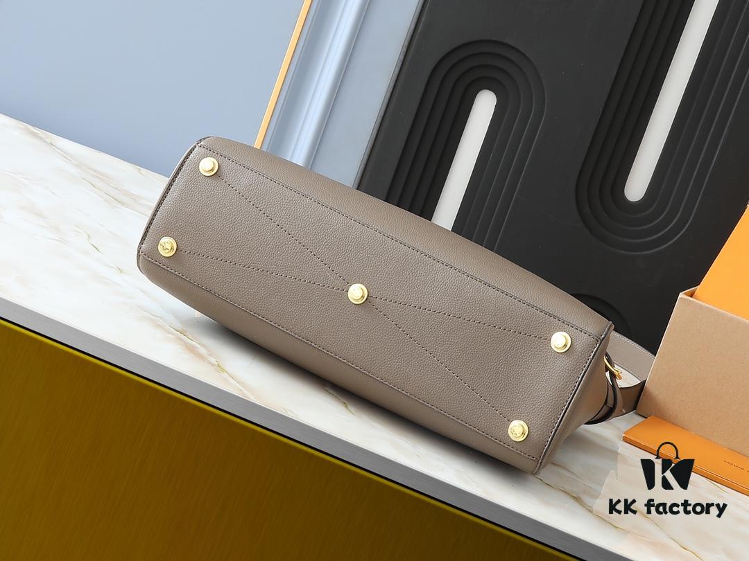 Upgraded Original Lock It MM Bag in M11214 Green, M22914 Black, M22925 Brown, M23061 Beige, M22927 Grayish Brown