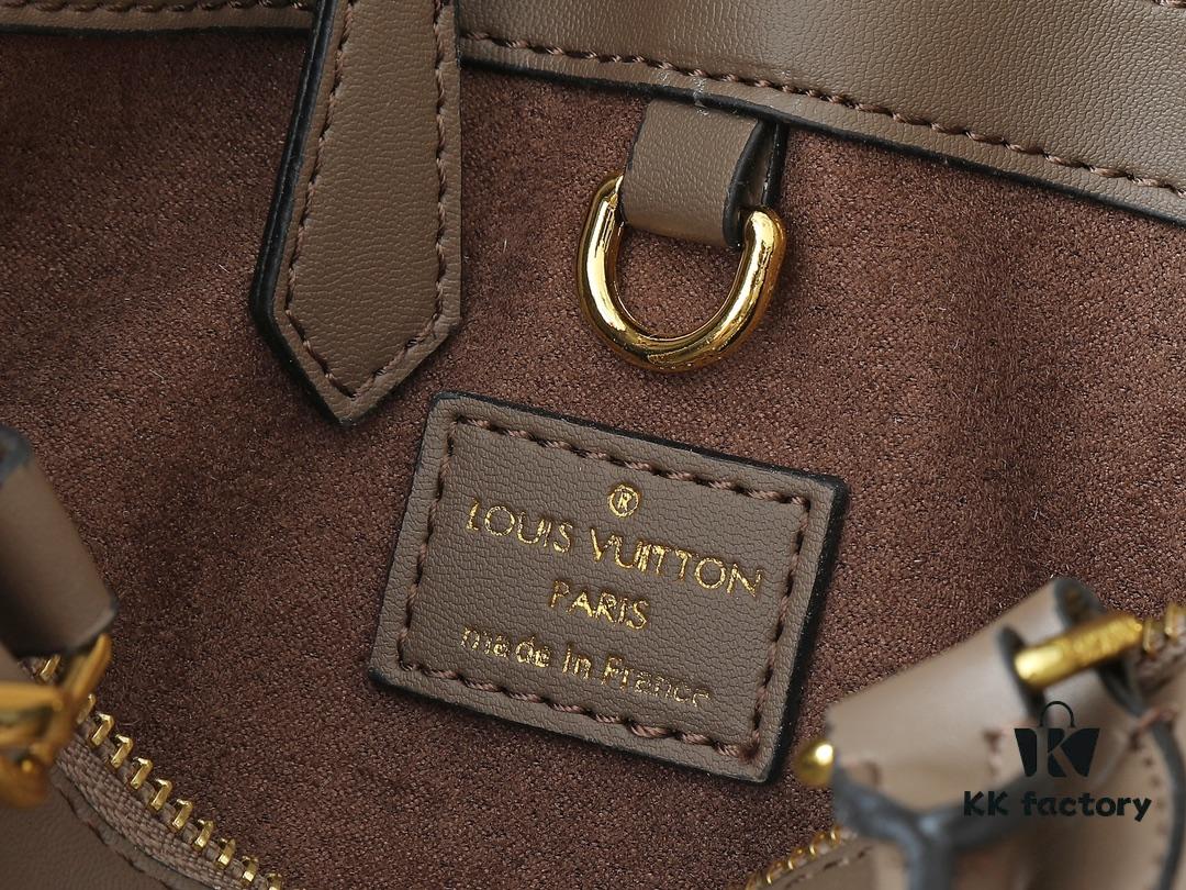 Upgraded Original Lock It MM Bag in M11214 Green, M22914 Black, M22925 Brown, M23061 Beige, M22927 Grayish Brown