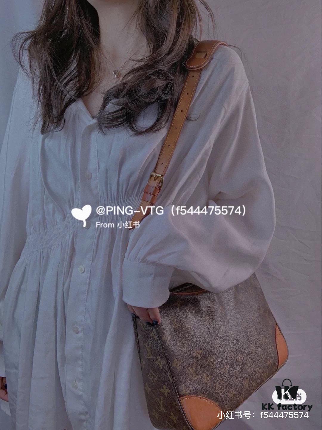 Upgraded Quality 👍 M90918 Vintage LV Louis Vuitton Rare Horn Bag, Retro Style, Three-Dimensional Shape, Casual and Elegant, Fits Various Outfits