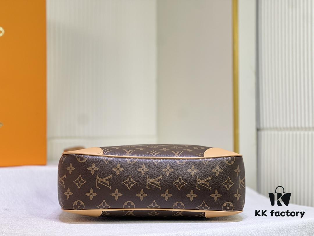 Upgraded Quality 👍 M90918 Vintage LV Louis Vuitton Rare Horn Bag, Retro Style, Three-Dimensional Shape, Casual and Elegant, Fits Various Outfits, Original Leather with Unique Vintage Charm, Less Common, Showcases Personal Taste, Size 31-18-9