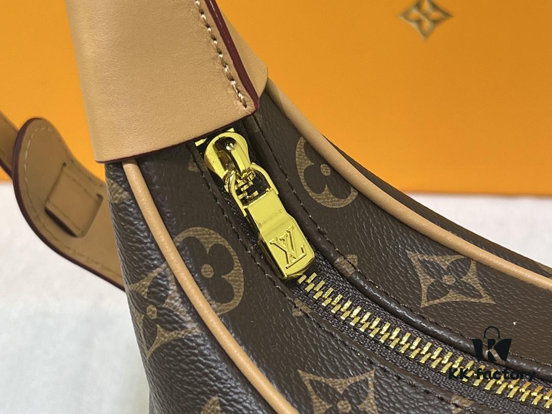 Upgraded Quality 👍 M90918 Vintage LV Louis Vuitton Rare Horn Bag, Retro Style, Three-Dimensional Shape, Casual and Elegant, Fits Various Outfits, Original Leather with Unique Vintage Charm, Less Common, Showcases Personal Taste, Size 31-18-9