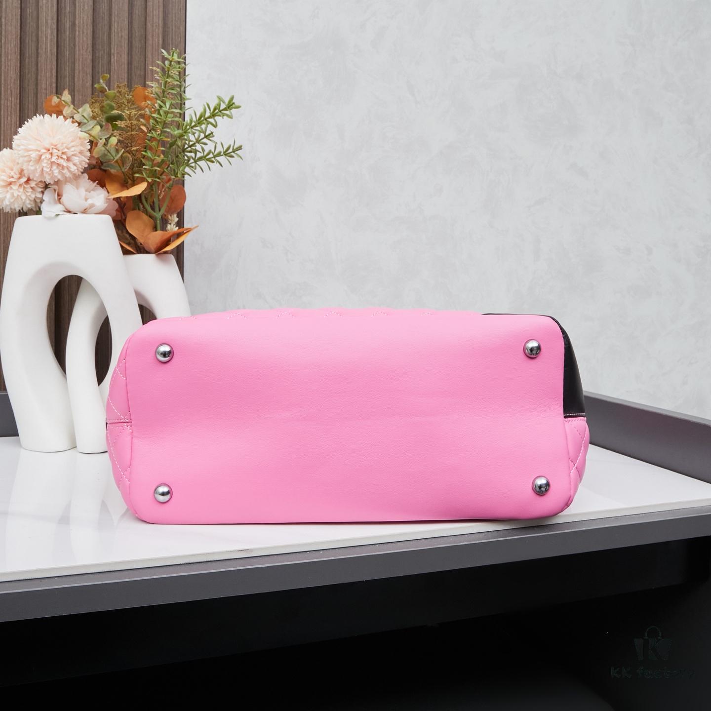 New Chanel Panda Campana Wicker Basket - Classic Black and White Panda Color, Stylish and Elegant