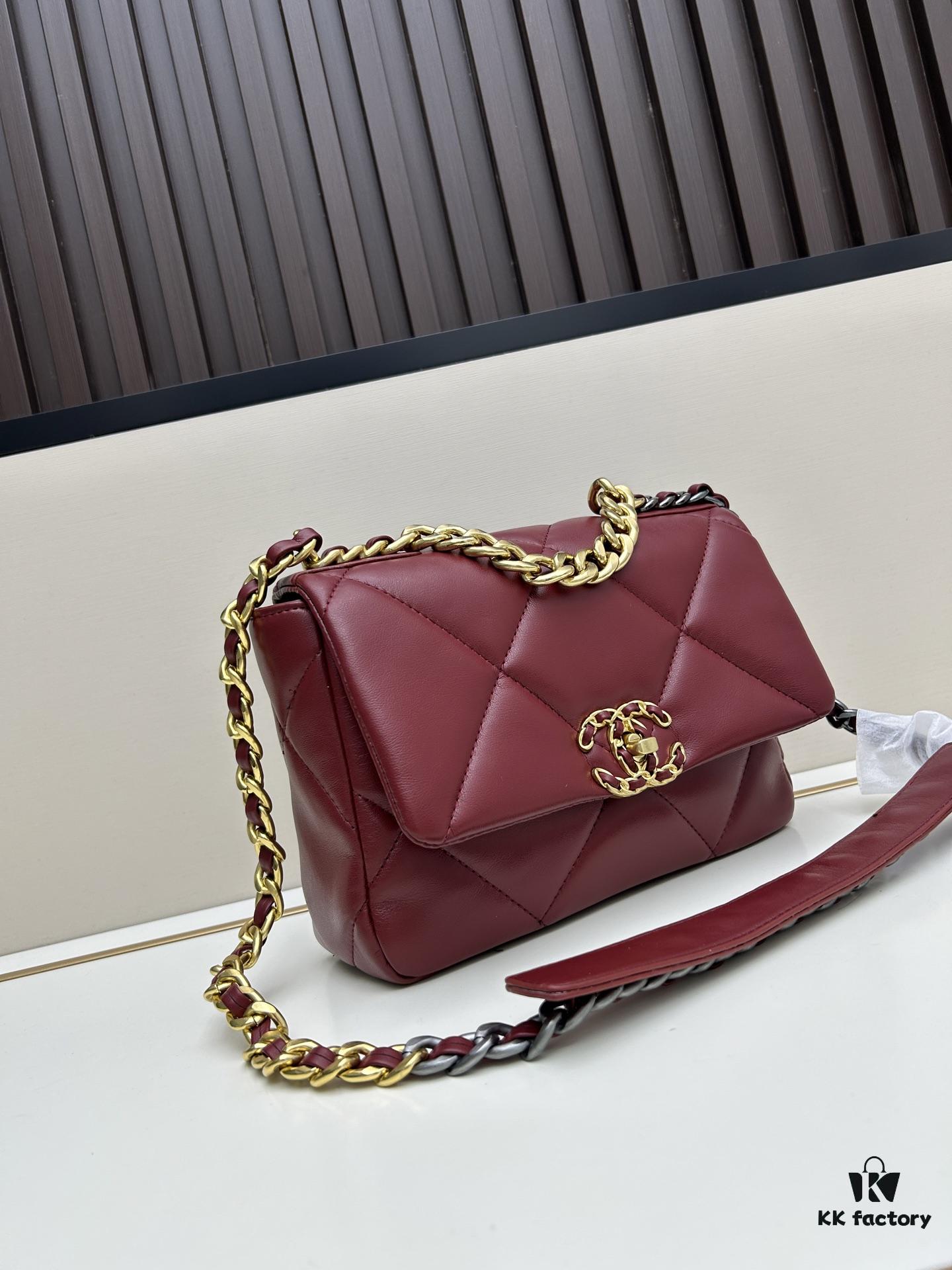 New Arrival with Box CHANEL Chanel Platinum White 19 Bag