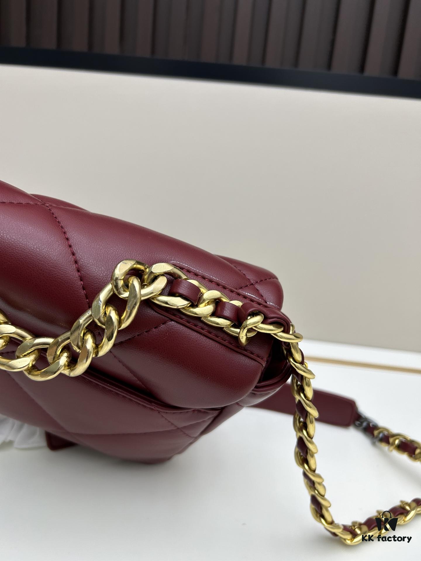 New Arrival with Box CHANEL Chanel Platinum White 19 Bag