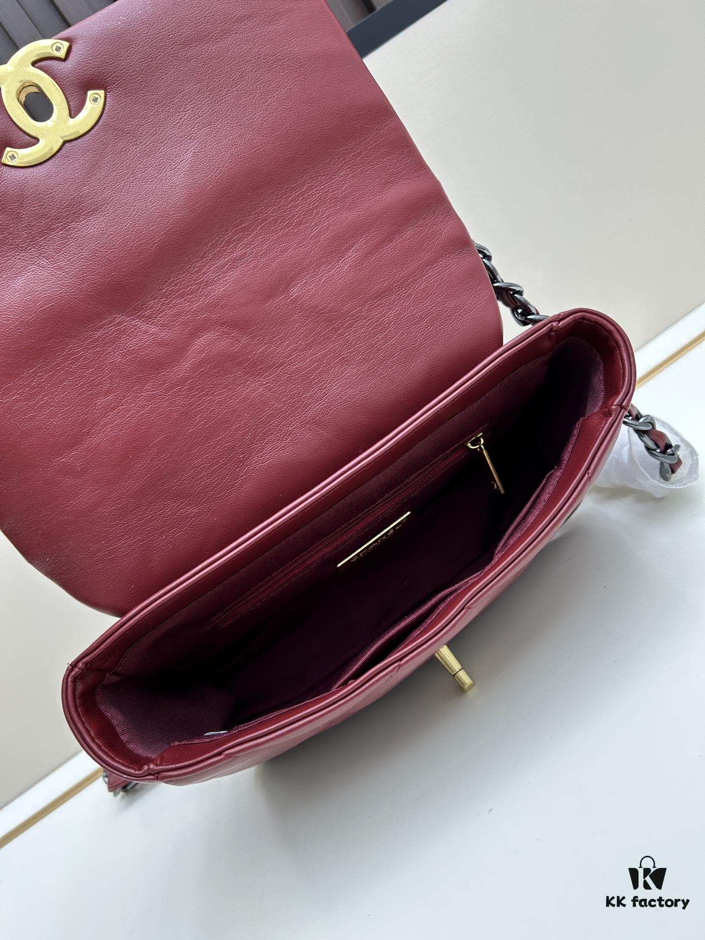 New Arrival with Box CHANEL Chanel Platinum White 19 Bag