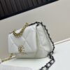 New Arrival with Box CHANEL Chanel Platinum White 19 Bag