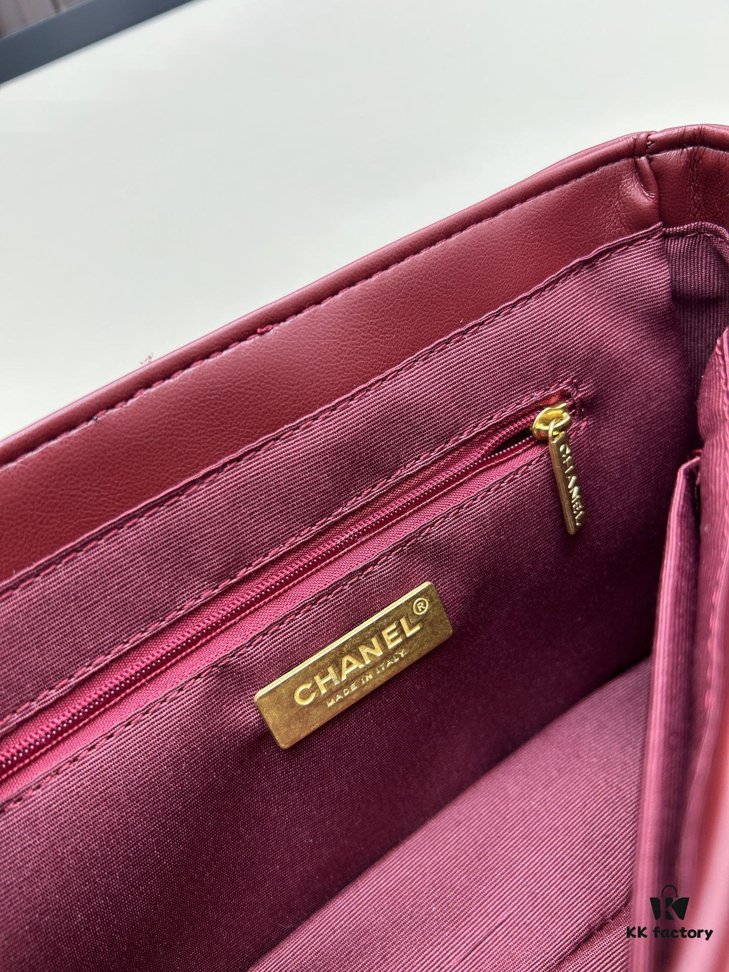 New Arrival with Box CHANEL Chanel Platinum White 19 Bag