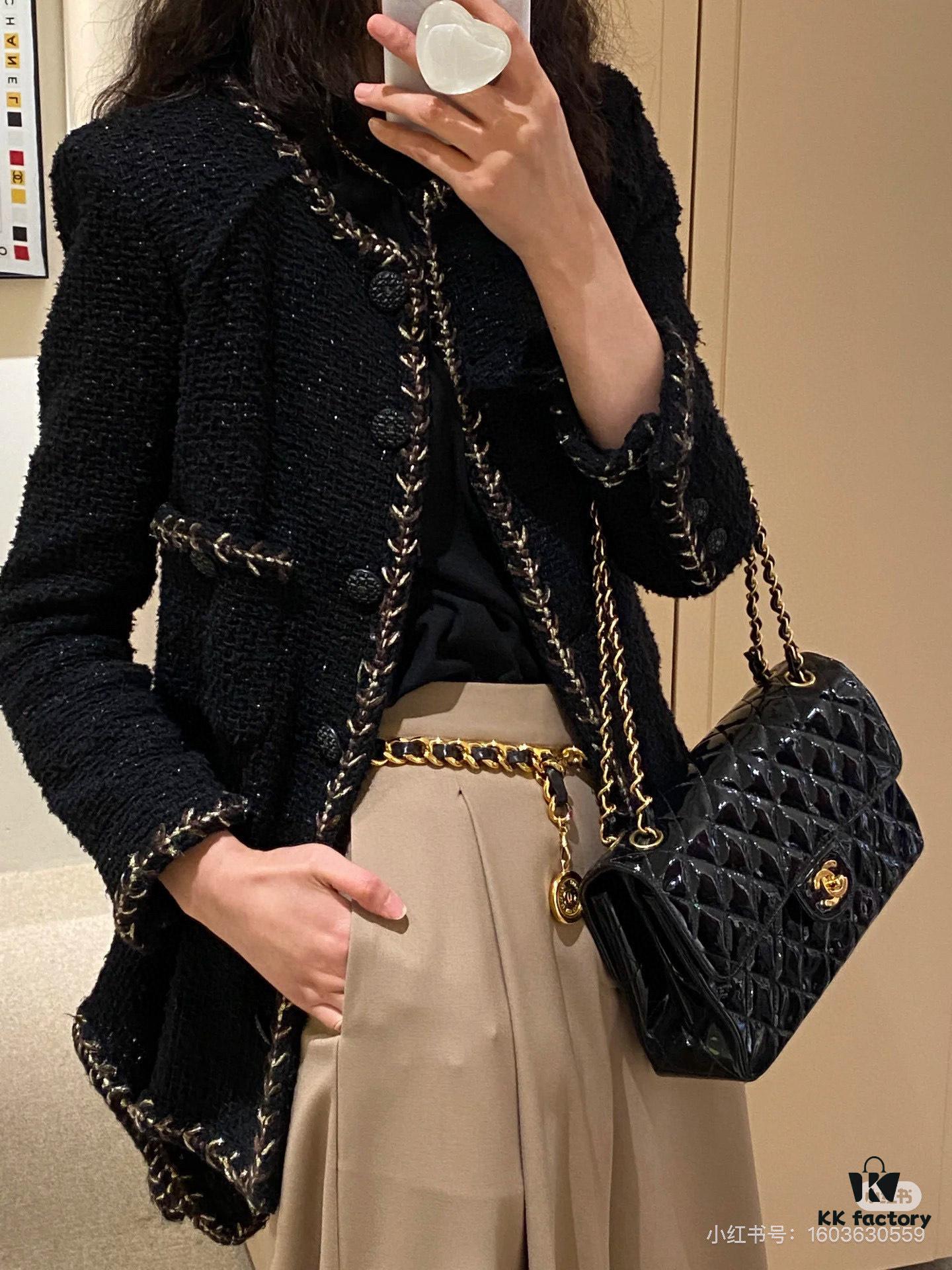 New Arrival with Box Chanel CF Classic Must-Have 'Goddess Bag' Loved by Fashion Icons