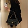 New Arrival with Box Chanel CF Classic Must-Have 'Goddess Bag' Loved by Fashion Icons