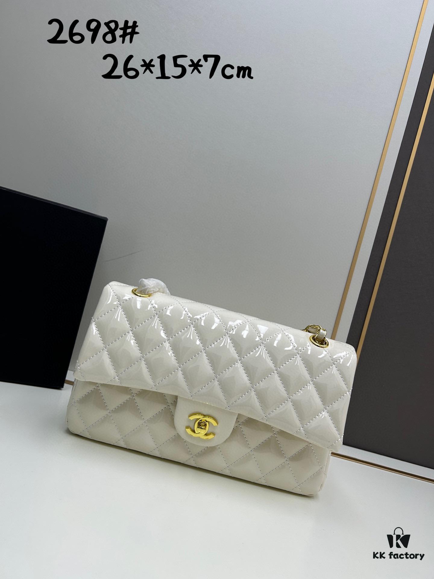 New Arrival with Box Chanel CF Classic Must-Have 'Goddess Bag' Loved by Every Fashionista