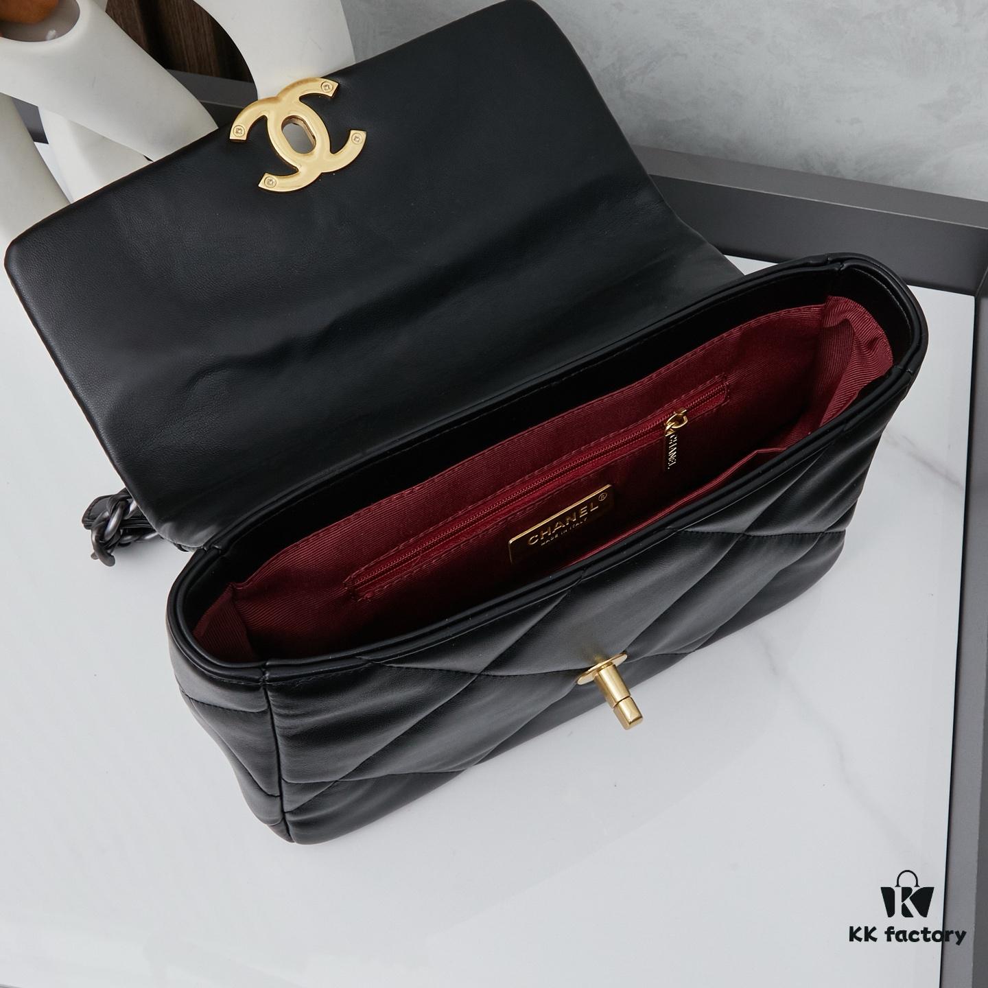 New Arrival with Box CHANEL Chanel Platinum White 19 Bag