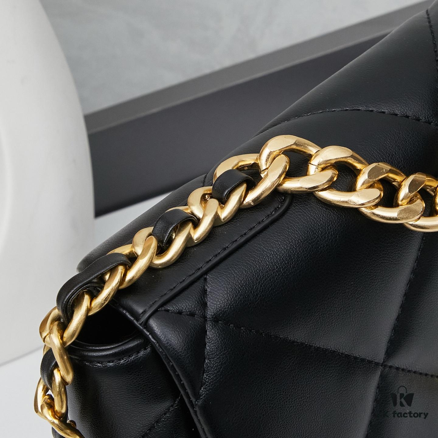 New Arrival with Box CHANEL Chanel Platinum White 19 Bag