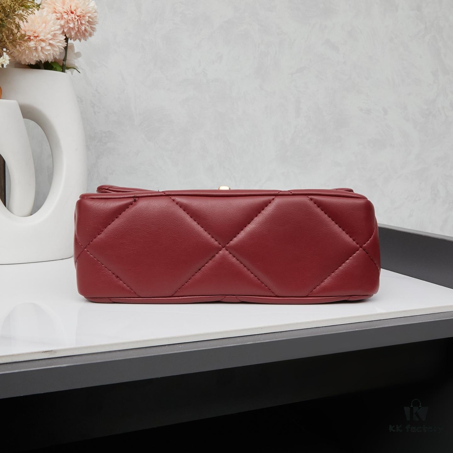 New Arrival with Box CHANEL Platinum White 19 Bag