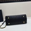 Chanel Coco Handle with Box, Black Calfskin with Red Handle