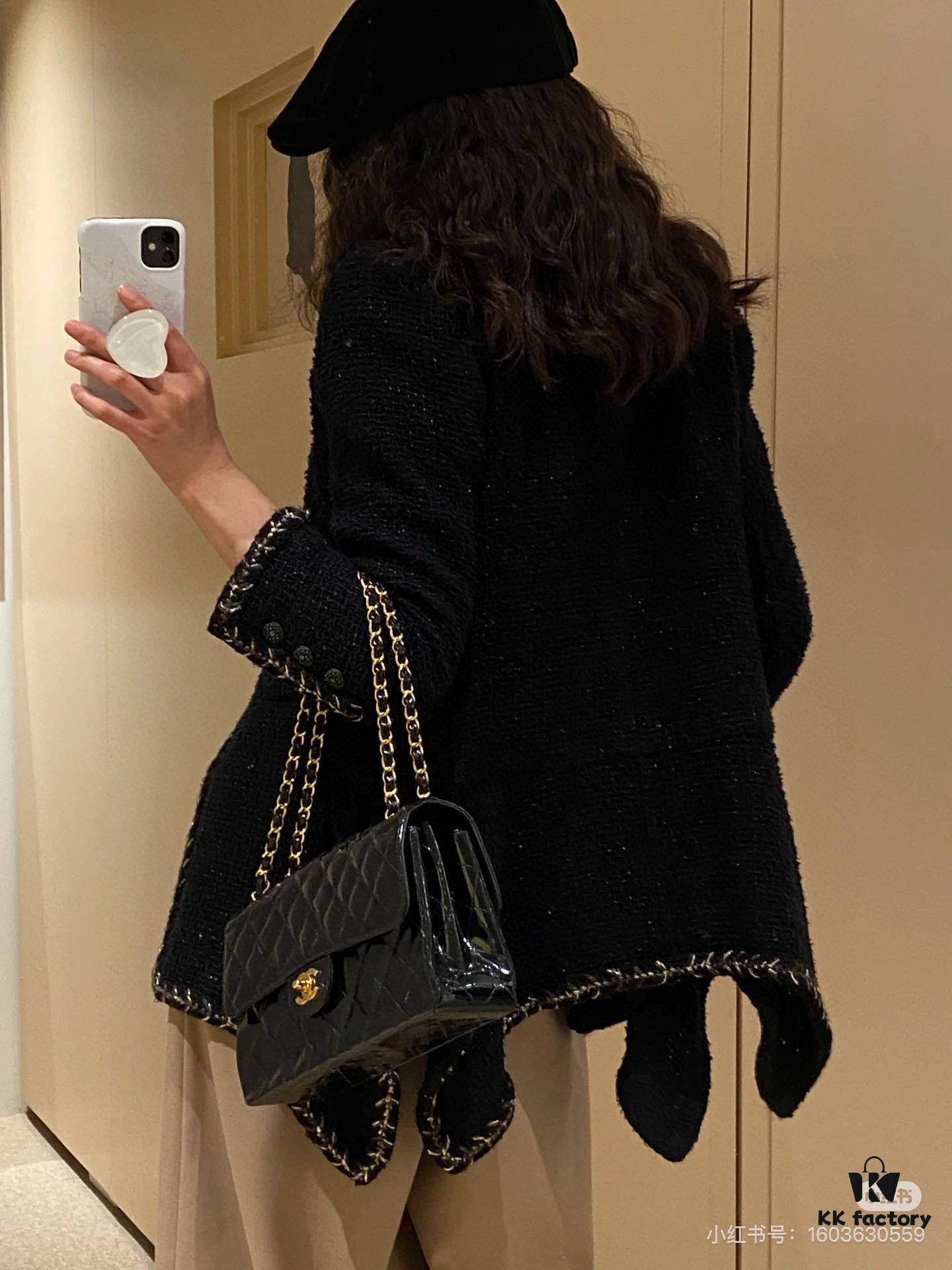 New Arrival with Box Chanel CF Classic Must-Have 'Goddess Bag' Loved by Fashion Icons