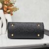New Arrival with Box Chanel Coco Handle Black Calfskin Red Handle