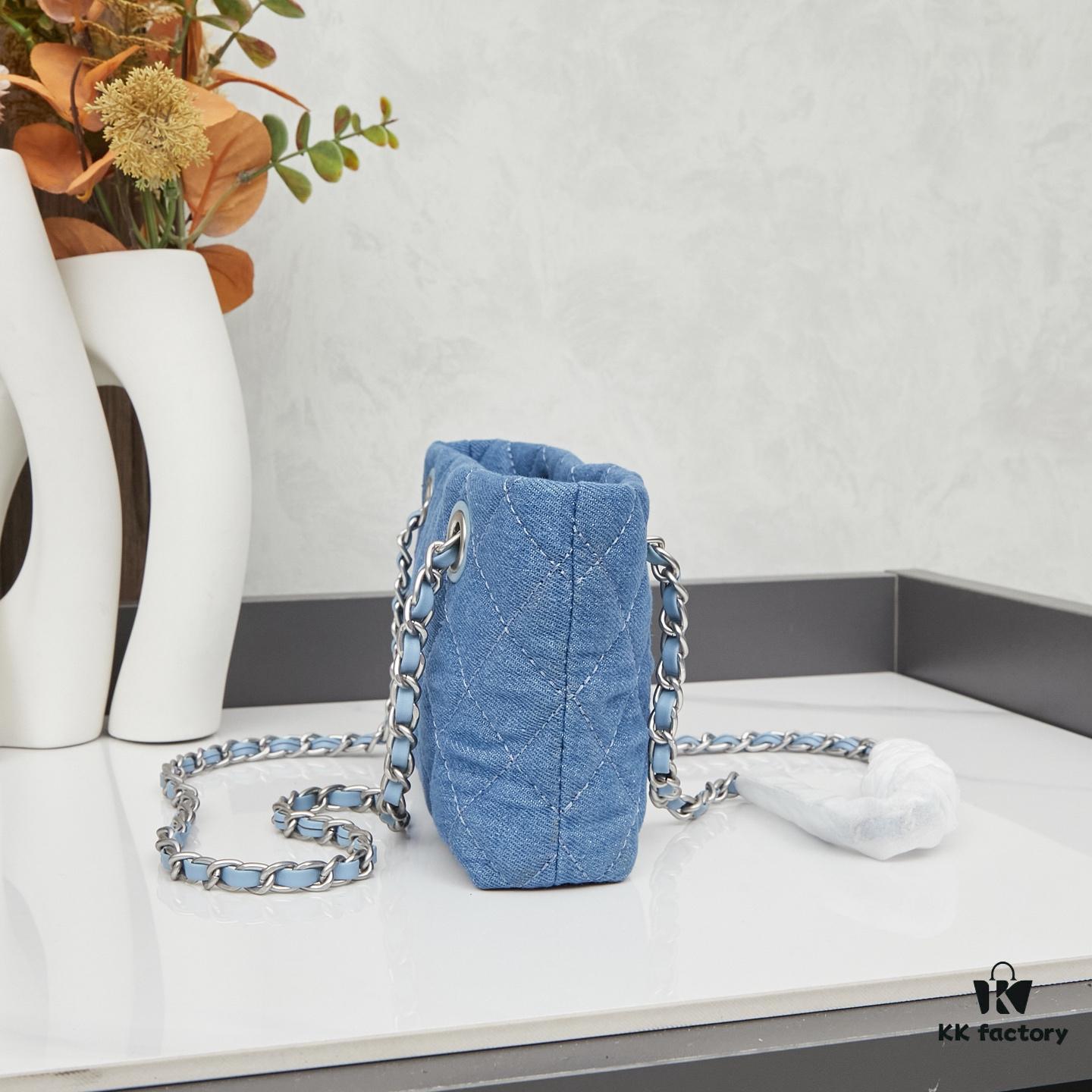 New Arrival Denim with Box Chanel 25C Mini Tote Over ,000