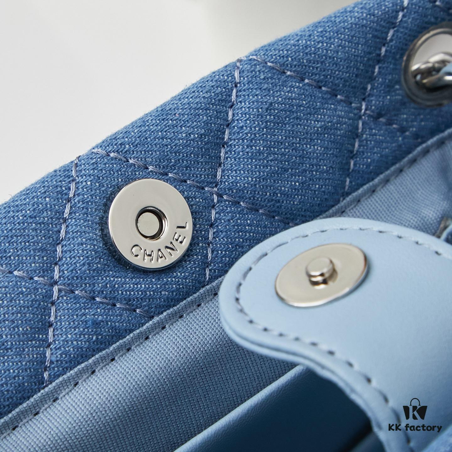 New Arrival Denim with Box Chanel 25C Mini Tote Over ,000