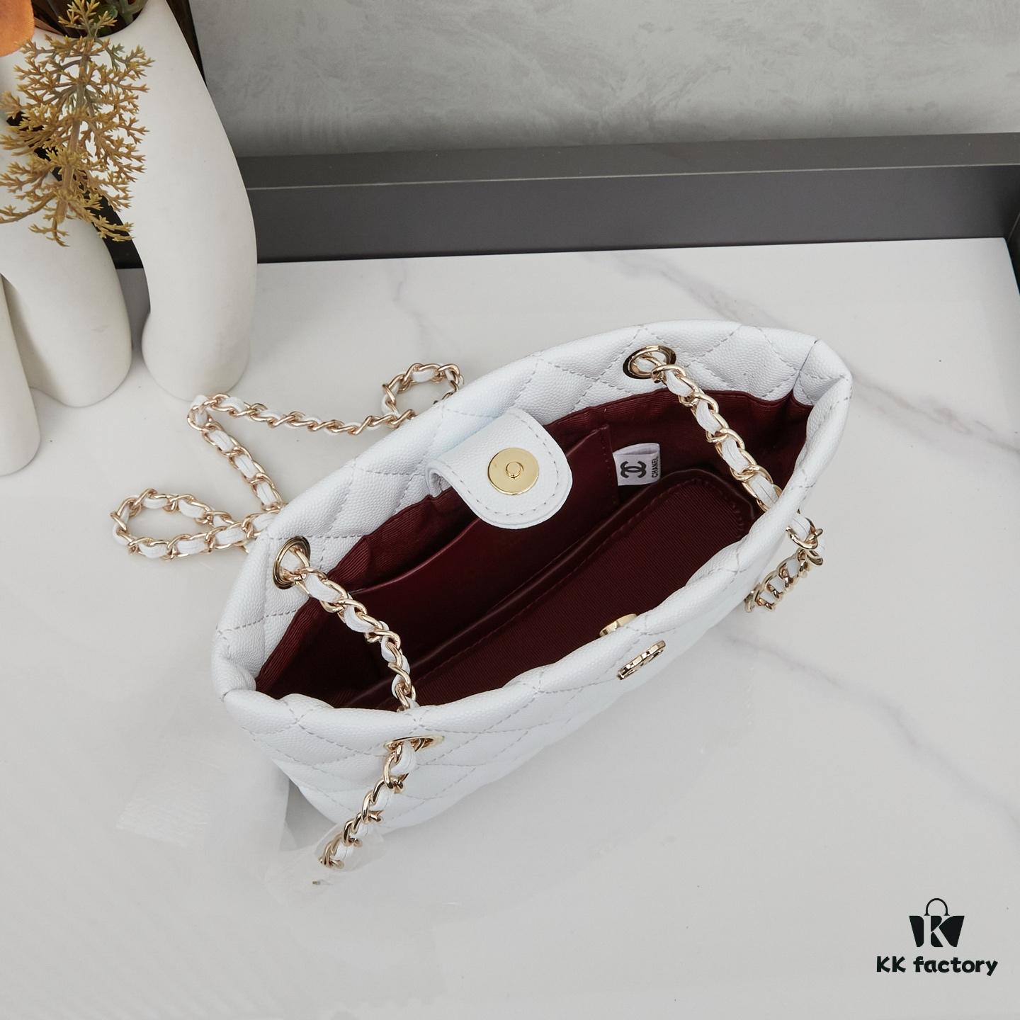 New Arrival with Box Chanel 25C Mini Tote Bag