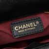 New Arrival with Box, Mini Chanel Coco Handle in Black Calfskin with Gold Hardware and Red Handle