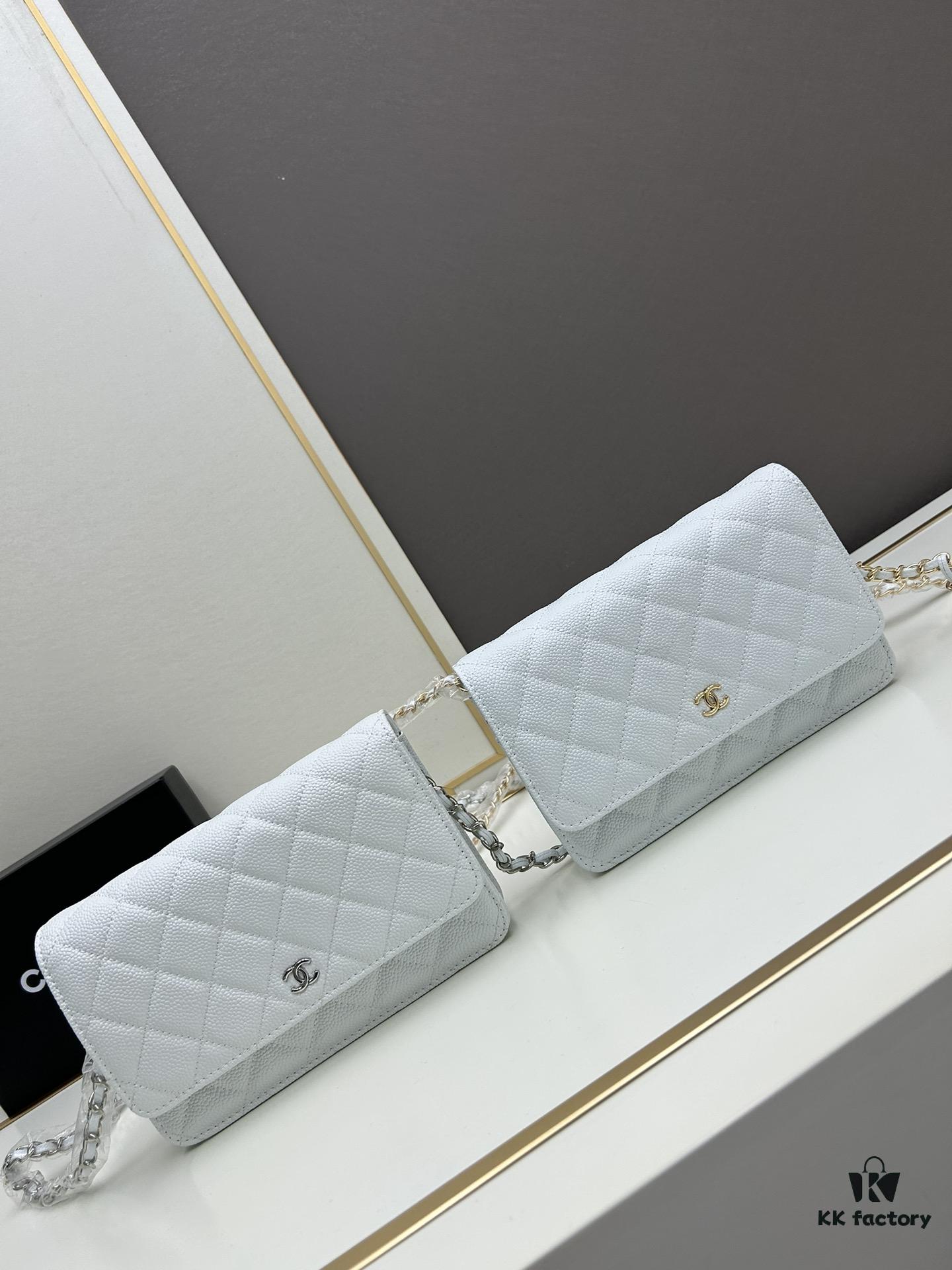 Chanel WOC Classic Fortune Bag with Box (33814 Ball Texture) - Can Be Worn as Crossbody, Shoulder or Clutch