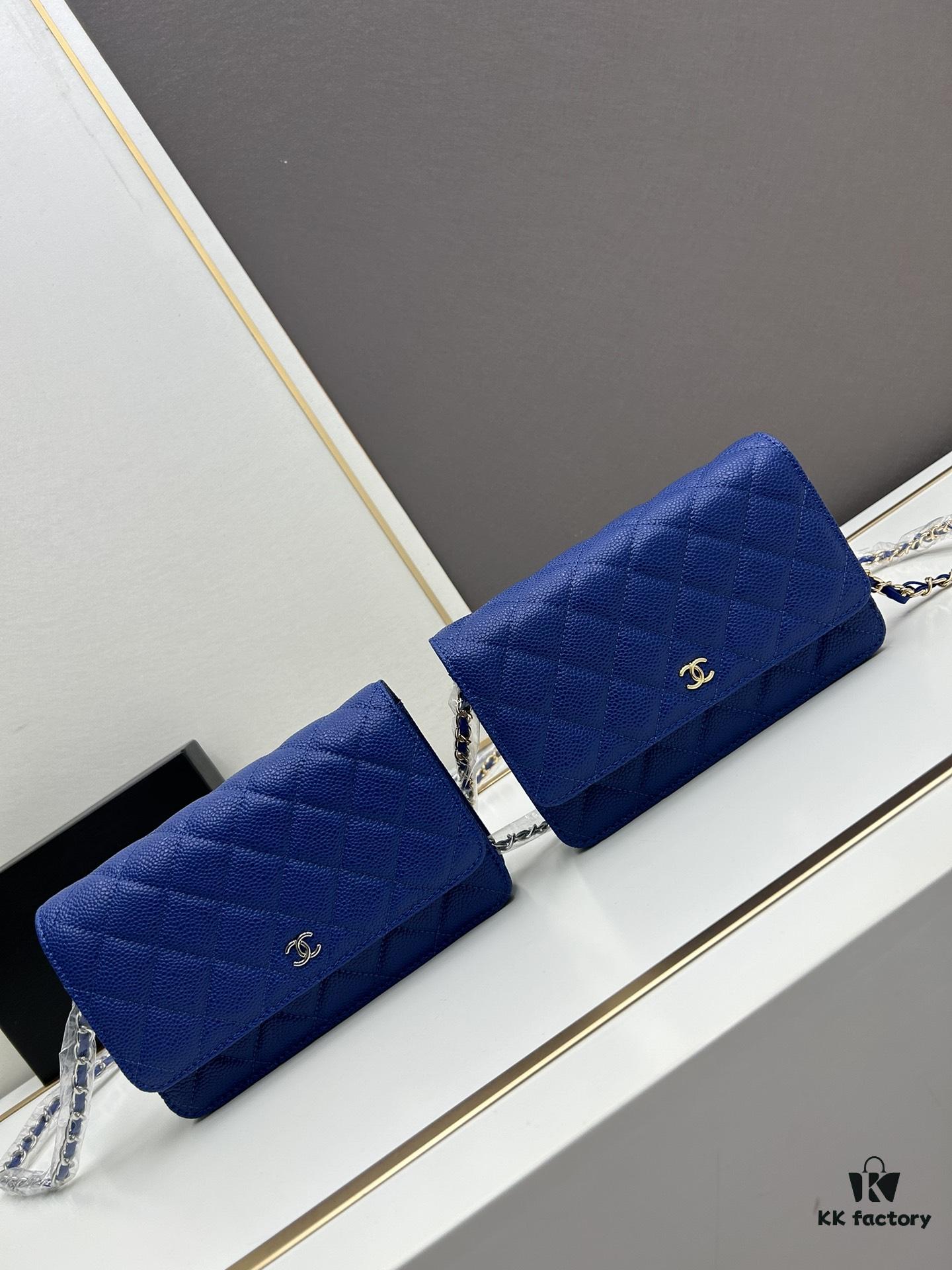 Chanel WOC Classic Fortune Bag with Box (33814 Ball Texture) - Can Be Worn as Crossbody, Shoulder or Clutch