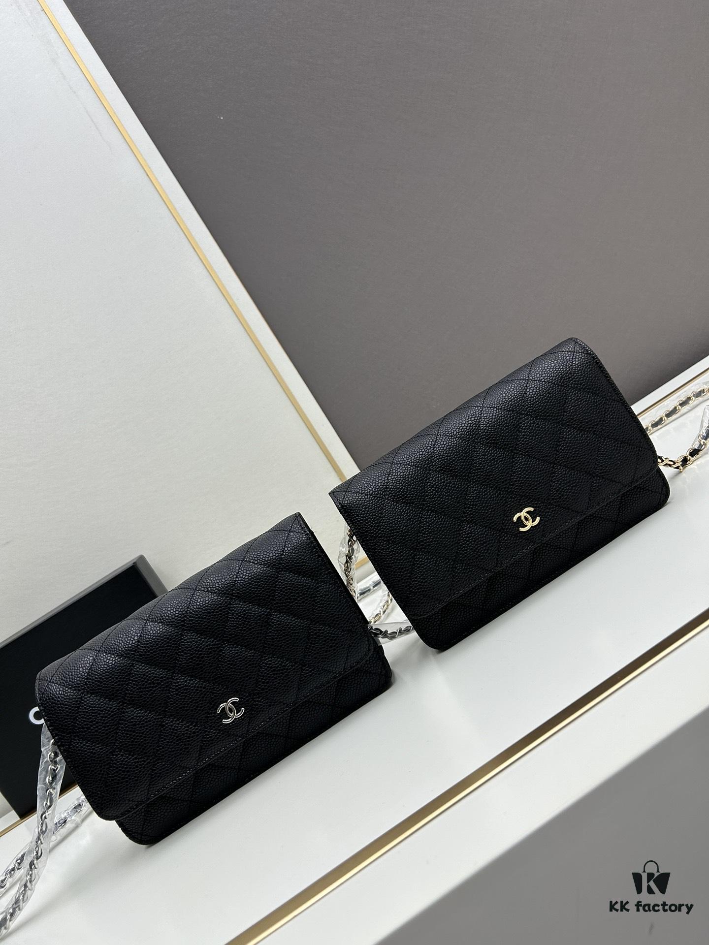 Chanel WOC Classic Fortune Bag with Box (33814 Ball Texture) - Can Be Worn as Crossbody, Shoulder or Clutch