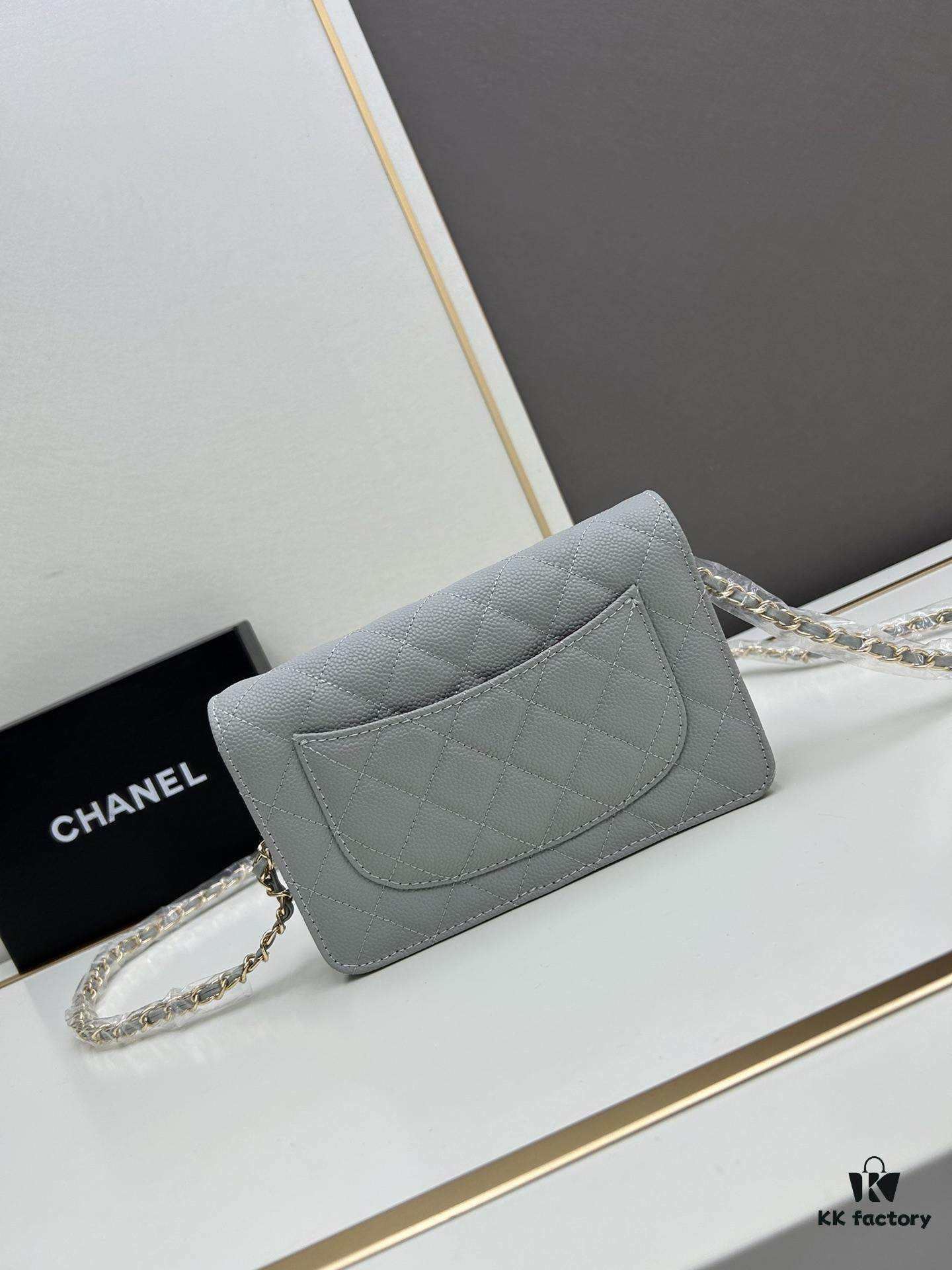 Chanel WOC Classic Fortune Bag with Box (33814 Ball Texture) - Can Be Worn as Crossbody, Shoulder or Clutch