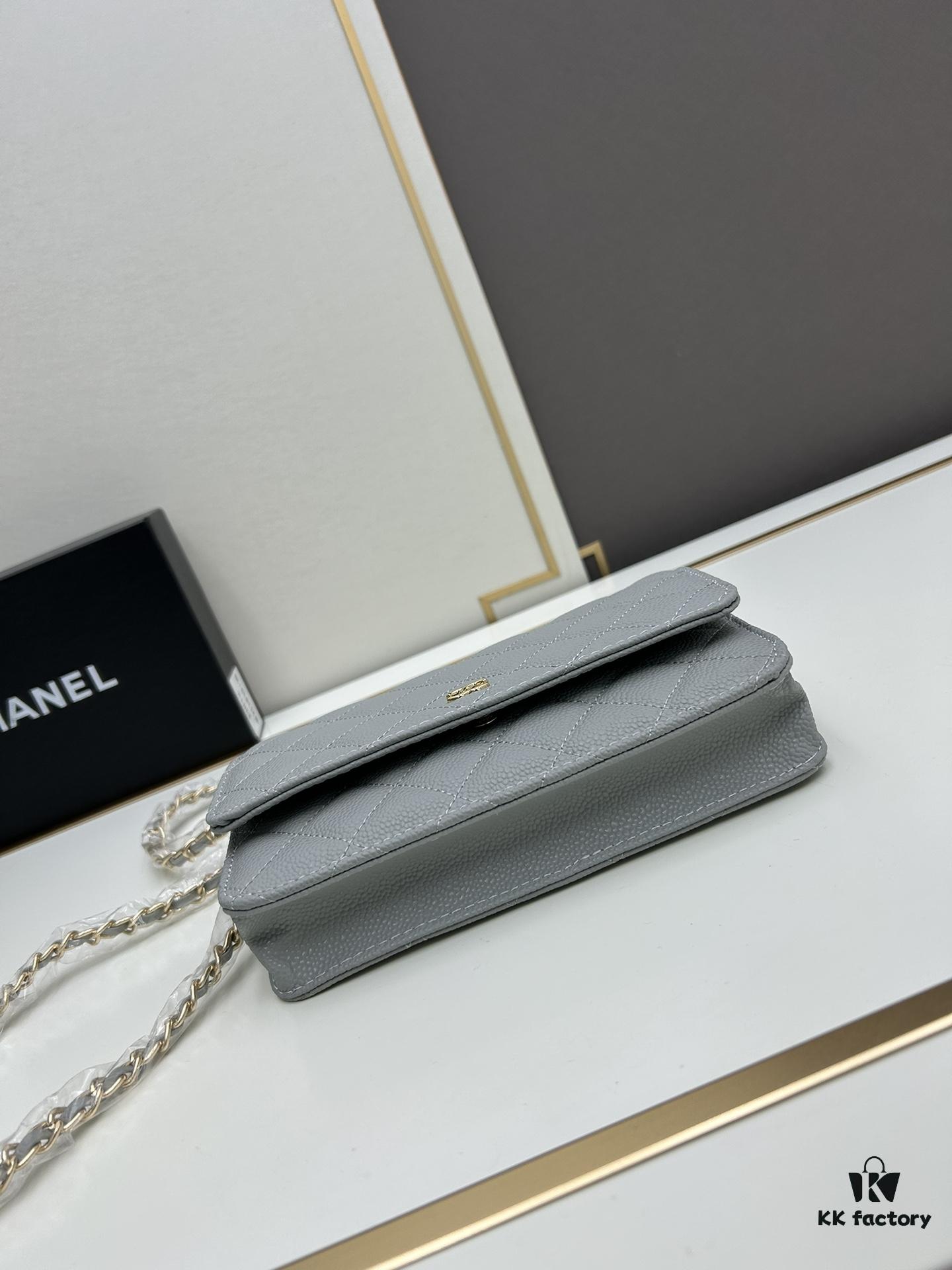 Chanel WOC Classic Fortune Bag with Box (33814 Ball Texture) - Can Be Worn as Crossbody, Shoulder or Clutch