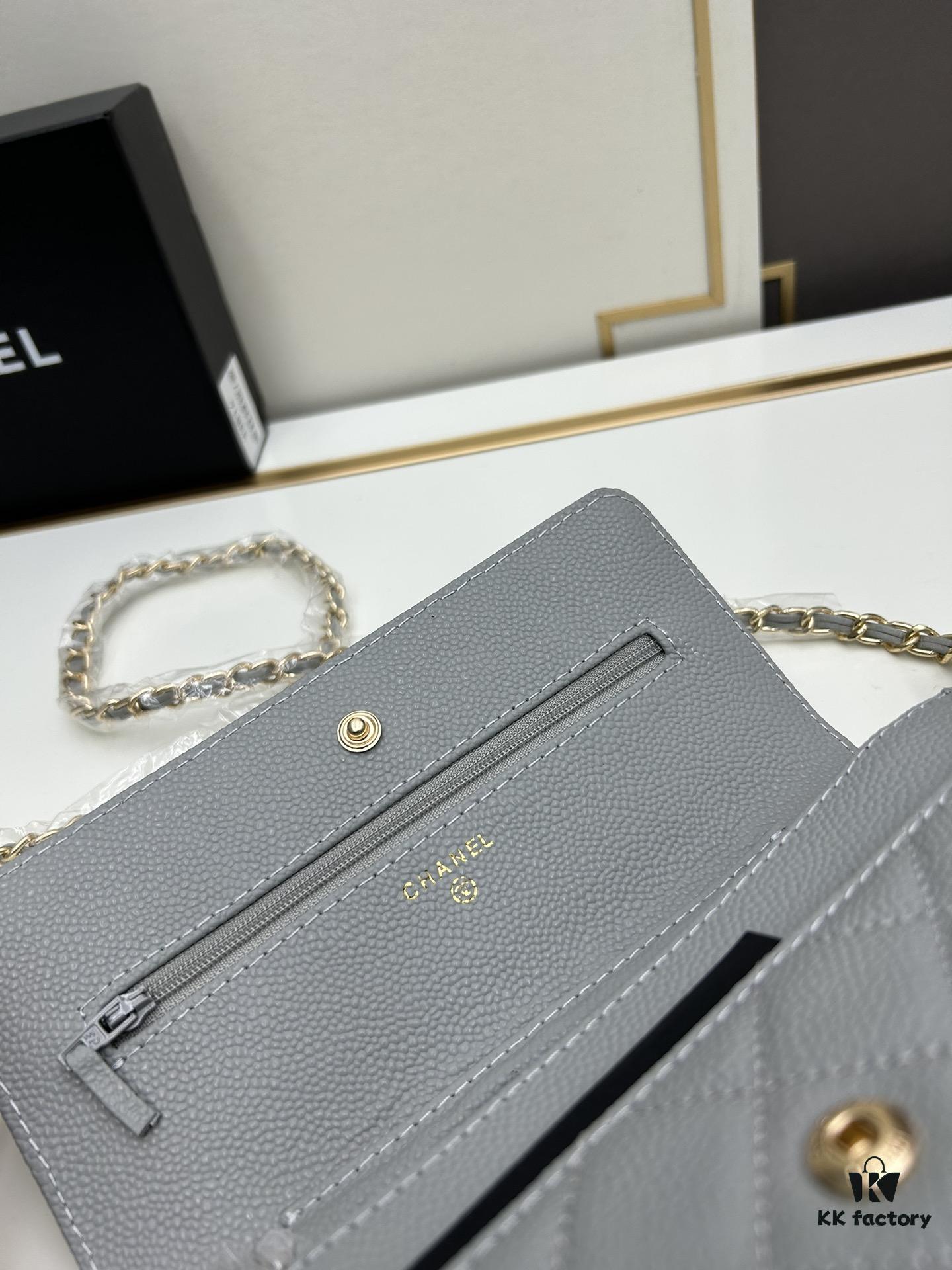 Chanel WOC Classic Fortune Bag with Box (33814 Ball Texture) - Can Be Worn as Crossbody, Shoulder or Clutch