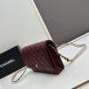 Box Included (33814 Lambskin) Chanel WOC Classic Fortune Bag, Crossbody or Shoulder Wear, Chain Stowable Inside for Clutch Use