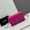 Chanel WOC Classic Fortune Bag with Box (33814 Lambskin) - Can Be Worn Crossbody, Shoulder or as Clutch