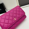 Chanel WOC Classic Fortune Bag with Box (33814 Lambskin) - Can Be Worn Crossbody, Shoulder or as Clutch