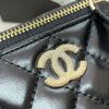 Chanel 24P Arrival! Stunning Pearl-Handled Bag in Black Oil-Waxed Leather